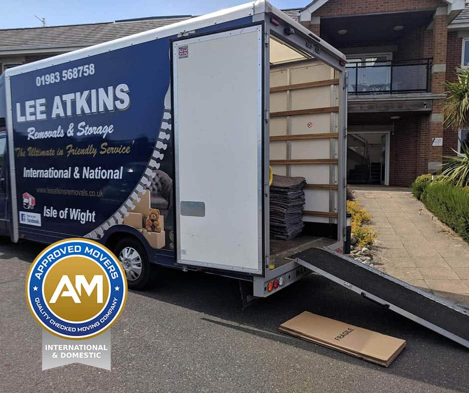 Property move supported by a Lee Atkins Removals lorry